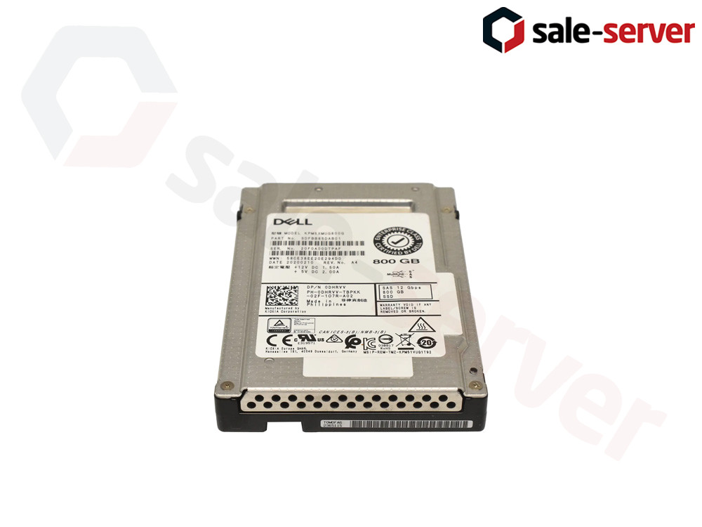 800GB SAS 12Gb/s DELL 0DHRVV / 0H6GCD SSD